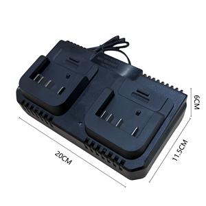 Compatible avec le chargeur rapide de batterie Li-Ion BOSCH 18V-21V 2A Sortie CC OVF pour outils électriques Adaptateur mural en matériau ABS - Product Image 5