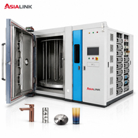 Machine de revêtement PVD AsiaLink à vendre, équipement de placage ionique multi-arc, machine de revêtement sous vide, directement de l'usine