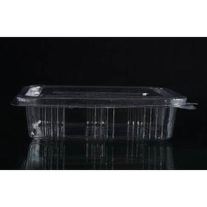 Boîte à charnière en PET transparente et écologique, capacité 200 ml / 6 oz, qualité alimentaire, design rectangulaire classique - Vente en gros de boîtes à charnière en PET - Product Image 4