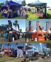 CATC Panadería Ventas Temporales Punto Carpa Plegable Publicidad Comercial Gazebos Toldo Exposición Carpa Elástica para Venta Caliente