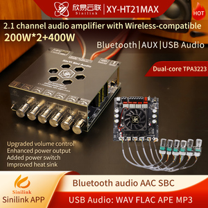 XY-HT21MAX Placa Amplificadora de Potencia Digital Bluetooth 2.1 Canales Mejorada TPA3223 con Ajuste de Sonido de Rango Completo - Product Image 3