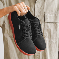 Chaussures minimalistes pour adultes, à bout large pour l'écartement des orteils, en maille respirante, légères, à talon plat zéro drop, pour la marche quotidienne décontractée