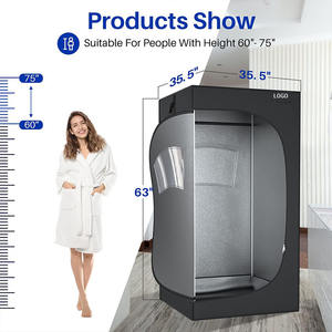 OEM 1 Bak Mandi <span class=keywords><strong>Sauna</strong></span> Uap & Ruang <span class=keywords><strong>Sauna</strong></span>, Selimut <span class=keywords><strong>Sauna</strong></span> Pod Luar Ruangan Dalam Ruangan, hingga 137 liter dengan Mesin Uap - Product Image 4