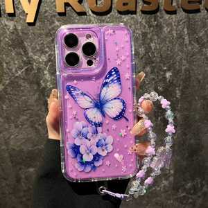 Funda de Teléfono Honatop 360 3 en 1 con Brillantina para Mujer, Antigolpes, para Motorola G85 G86 G52 <span class=keywords><strong>G200</strong></span> G42 2026, con Cadena y Correa para la Muñeca - Product Image 2