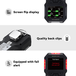 Bossean 4 em 1 Multi Gás Leak <span class=keywords><strong>Detector</strong></span> CO H2S O2 LEL para Mineração Plantas ATEX Certificação CE - Product Image 3