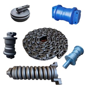 Jcb js130 bộ phận máy xúc con lăn phía trước lắp ráp theo dõi điều chỉnh theo dõi căng thẳng/làm biếng - Product Image 4