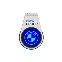 Nouvelle clé USB 2.0 sans capuchon haute vitesse 1 Go avec LED circulaire rotative et fonction anti-choc
