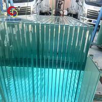 Panneau en verre trempé transparent de haute résistance pour serre, cave à vin, porte, fenêtre – Vente directe usine