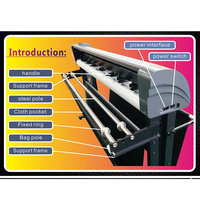 Oferta de Fábrica: Plotter de Corte Automático de 1.6 M para PPF, Máquina para Cortar Película de Vinilo para Coches y Película de Color TPU con Software de Modelos de Coche
