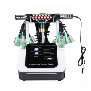 Nouveau Système de Massage Corporel 2026 Blanc, avec Appareil d'Acupuncture par Ventouses, Rouleau de Massage, EMS et RF, pour Clinique de Bien-être - Product Image 4