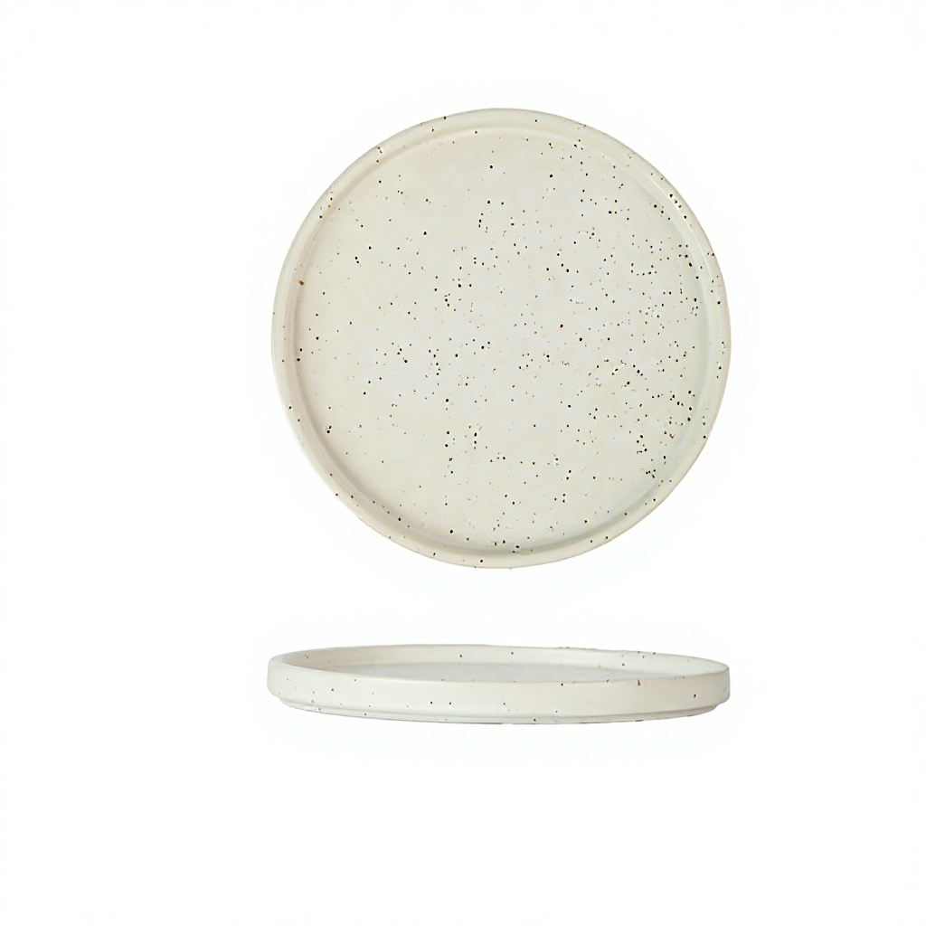 10 inch disc-low side disc-plain white