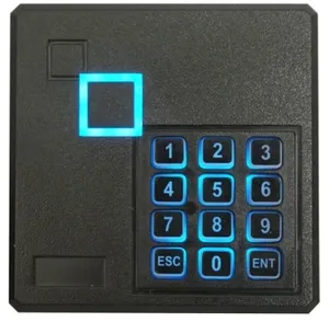 ระบบควบคุมการเข้าออกแบบสแตนด์อโลน IP65 ปุ่มกดกันน้ํารายการประตูอิเล็กทรอนิกส์ RFID 13.56mhz การ์ดสมาร์ทควบคุมการเข้าถึงประตู - Product Image 2