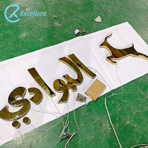 Tùy chỉnh thiết kế Acrylic thư dấu hiệu <span class=keywords><strong>Led</strong></span> Ngoài Trời kinh doanh <span class=keywords><strong>LED</strong></span> quảng cáo tường đăng ký kênh điện thư ánh sáng lên dấu hiệu - Product Image 2