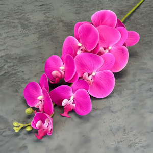 Oferta Especial: Tallo de Orquídea Artificial Grande y Realista Hecho a Mano, Flor de Seda de Alta Calidad para Decoración de Bodas, Aroma Delicioso, Ideal para Navidad - Product Image 6