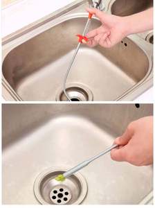 Spring Pipe Dredging Tools Drain <b>Cleaner</b> Sticks Clog Remover Cleaning Tools Household for Kitchen Sink - Product Image 3