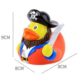 Pato Pirata de Goma con Sonido, Ecológico, de Plástico, para Baño de Bebés, Flotante, Personalizable con Logotipo, Venta al Por Mayor - Product Image 3
