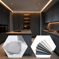 Panneau en nid d'abeille en aluminium écologique personnalisé |   Panneau composite décoratif résistant à l'eau et au feu |   Revêtement mural intérieur moderne |