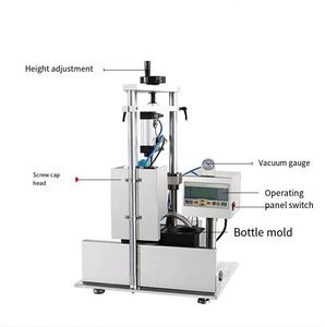 Machine de mise sous vide semi-automatique à deux postes pour bocaux en verre de fruits et jus - Product Image 2