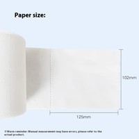 Papier toilette doux en gros, 1 plis, rouleau de papier toilette en vrac, rouleau de papier toilette pour l'hygiène quotidienne de la famille