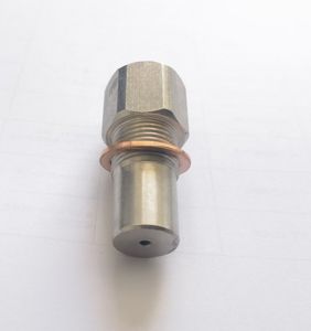 90 Degree <strong>O2</strong> Welding Oxygen <strong>Sensor</strong> Adapter with Shield for Micro Catalytic Converter - Product Image 6