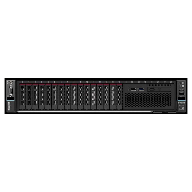 ThinkSystem SR665 V3 Enterprise-Grade 2U Rack Server | AMD EPYC 9274F Dual-Socket 24 DDR5 DIMM Slots 32GB in Stock