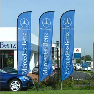 Banderas de Plumas Personalizadas, Banderas de Playa con Logotipo Impreso para <span class=keywords><strong>Marketing</strong></span> y Eventos al Aire Libre - Product Image 1