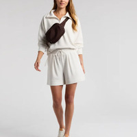 Sweat-shirt à capuche en molleton de coton de haute qualité pour femmes, ensemble de vêtements personnalisés avec fermeture éclair intégrale, fabricants de vêtements