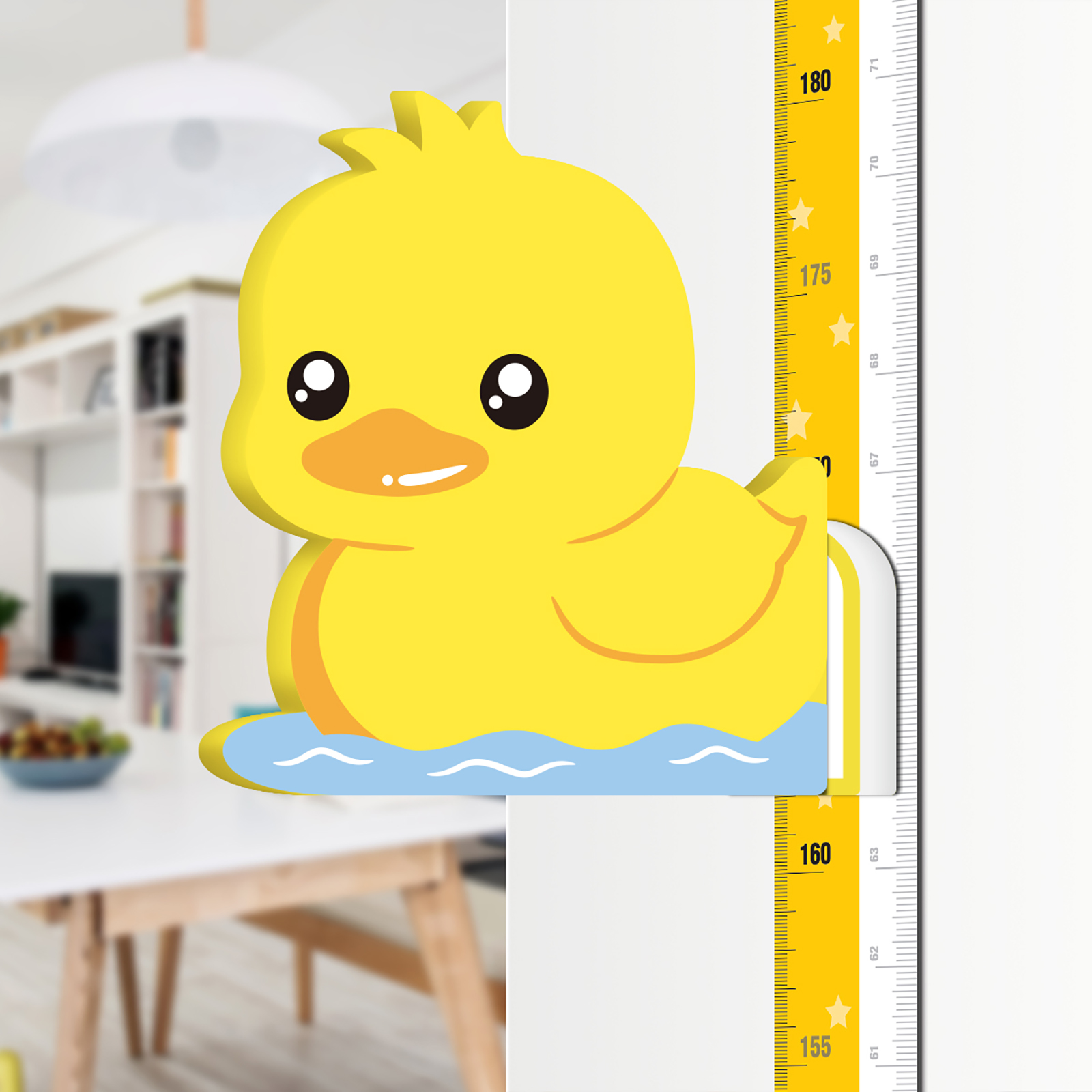 Customize Gift 3D Wall Sticker Baby Height Growth Chart Ruler Measurement for Kids Room Decor for Maternal and Child Industry