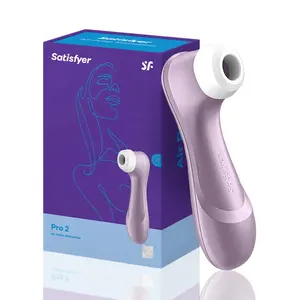 Satisfier Pro 2 Vibrador de pulso de ar pinguim original, vibrador de sucção de 11 frequências, estimulador de clitóris feminino, brinquedo sexual