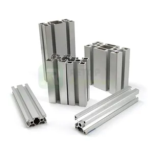 4040 European Standard Anodized Aluminum Profile Extrusion 40x40 aluminium industrial profiles 6063-t5 slot 8