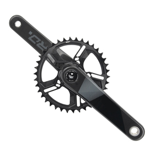 Manivelle de vélo de montagne en fibre de carbone ultra légère et haute résistance, longueur 170 mm, plateau 32-38t, pédalier de vélo - Product Image 4