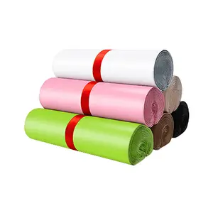 Colored express delivery bags plastic thickened logistics mailing packaging bags self-adhesive large waterproof bags