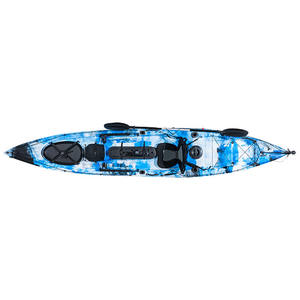 Kayak de pêche Ocean Kayak 14 pieds en plastique camouflage, monoplace, pour lacs, rivières, usage universel - Product Image 2