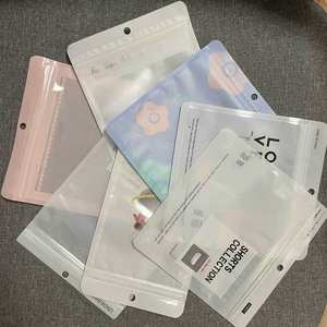 Zipper <b>Bag</b> Oem Ziplock <b>Bags</b> Manufacturer Custom Reusable Printed Plastic <b>Clothing</b> <b>Packaging</b> With Logos - Product Image 1