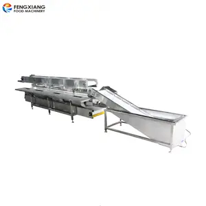 TX-3-8 Three floors eight station lettuce selection conveyor cabbage sorting table for vegetable fruit