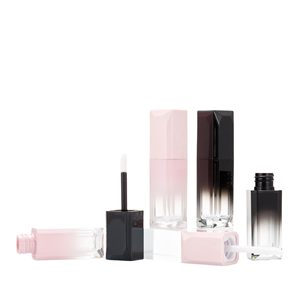 Vente en gros de gloss à lèvres vegan de haute qualité, marque privée, cosmétique, 100 couleurs, fini brillant ou mat, matériau AS/ABS, fabriqué en Chine - Product Image 2