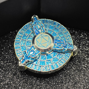 DnD Dungeons & Dragons personalizado juego de <span class=keywords><strong>rol</strong></span> RPG juego de <span class=keywords><strong>dados</strong></span> poliédricos de Metal giratorio <span class=keywords><strong>con</strong></span> caja de regalo - Product Image 6