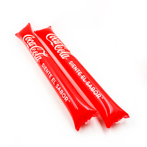 Sinh Thái nóng bán giá rẻ Bam Bam tùy chỉnh Trắng LED ánh sáng gắn cờ Inflatable bóng người hâm mộ vỗ tay cổ vũ sấm sét thanh - Product Image 3