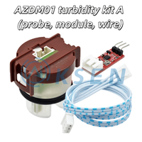 Sensor kekeruhan AI-KSEN, modul kekeruhan air, modul kekeruhan, modul deteksi air campuran, Kit deteksi kualitas air