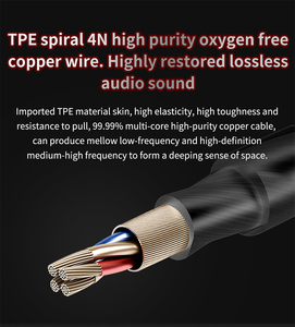 Écouteurs intra-auriculaires filaires en métal <span class=keywords><strong>KZ</strong></span> 3,5 mm EDC PRO HIFI Stéréo Bass avec câble audio amovible - Product Image 5