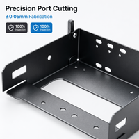 TZR OEM ODM Pièces métalliques estampées professionnelles Service de pliage Boîtier de petit appareil électronique Cadre de support Sans stock