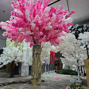 BL-FTL04 Palmier artificiel Washington en fibre de verre, plante verte de simulation, faux palmiers d'extérieur résistants aux UV - Product Image 5