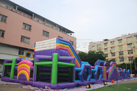 Lilytoys personnalisé intérieur grand jeu interactif multi gonflable Funcity parc de jeux de sport gonflable