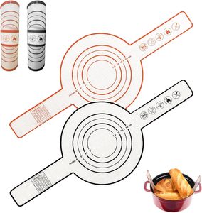 Tapis de cuisson en silicone à long manche pour le transfert de pâte à pain, écologique, épaisseur 0,4 mm/0,7 mm, idéal pour la cuisson du pain au four hollandais - Vente chaude - Product Image 2