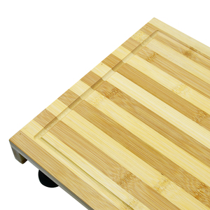 Planche à découper en bambou personnalisée pour couvercle supérieur de poêle à bois de cuisine - Product Image 5