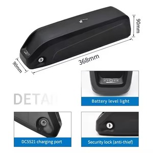 18650/21700 lithium có thể sạc lại pin 36V 48V 52V Ebike Pin 13ah 15ah 17.5ah 21ah downtube pin lithium gói - Product Image 3