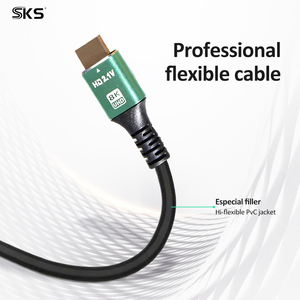 Câble <span class=keywords><strong>HDMI</strong></span> 2.1 8K 60Hz 48Gbps avec coque en aluminium, <span class=keywords><strong>HDMI</strong></span> mâle vers mâle, ultra haute vitesse, pour PS5, Xbox, <span class=keywords><strong>TV</strong></span>, moniteur - Product Image 4