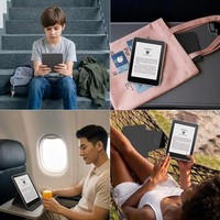 Étui Kindle vierge personnalisable par sublimation pour Colorsoft 2024 Signature Edition Paperwhite 6, housse antichoc avec dragonne portable