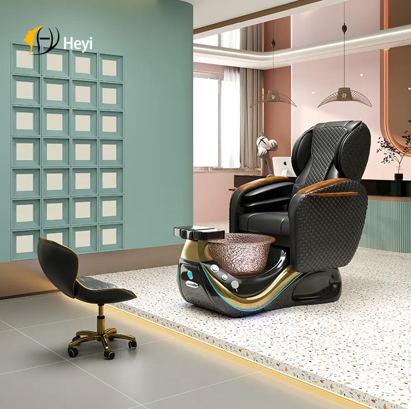 modern best luxury lounge professional manicure massage foot spa pedicure chair for nail salon