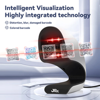 JR T98 Lector de Códigos QR 2D Manos Libres para Reducir la Fatiga Ocular, Plataforma de Escaneo de Escritorio para Códigos QR 2D, Gran Venta, para Sistema POS